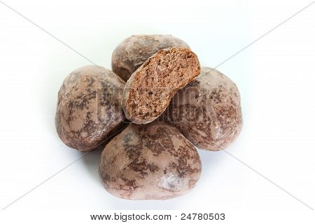 bolos de chocolate