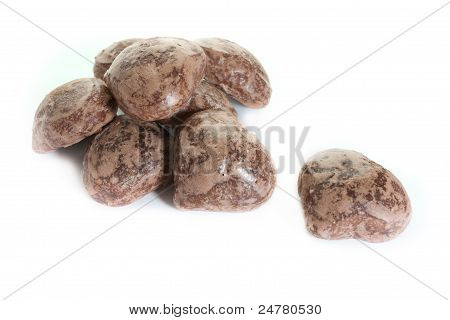 bolos de chocolate