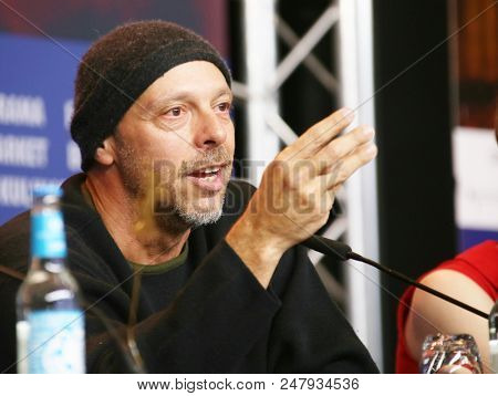 Jose Padilha attends the '7 Days in Entebbe' (7 Tage in Entebbe) press conference during the 68th Berlinale International Festival Berlin at Grand Hyatt Hotel on February 19, 2018 in Berlin,  Germany.