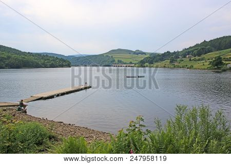 Ladybower Reservoir In The Peak District National Park, Derbyshire