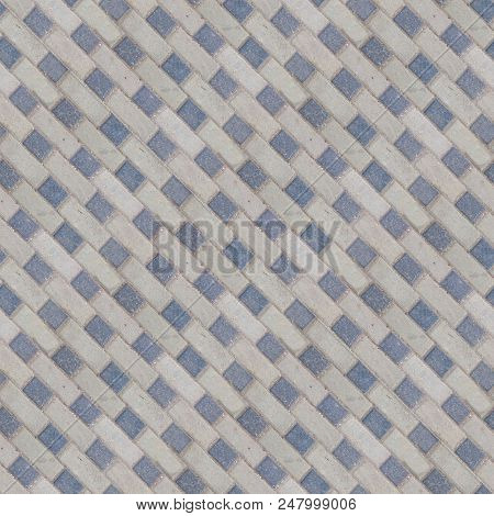 Seamless Photo Texture Of Pavement Tile From Cement
