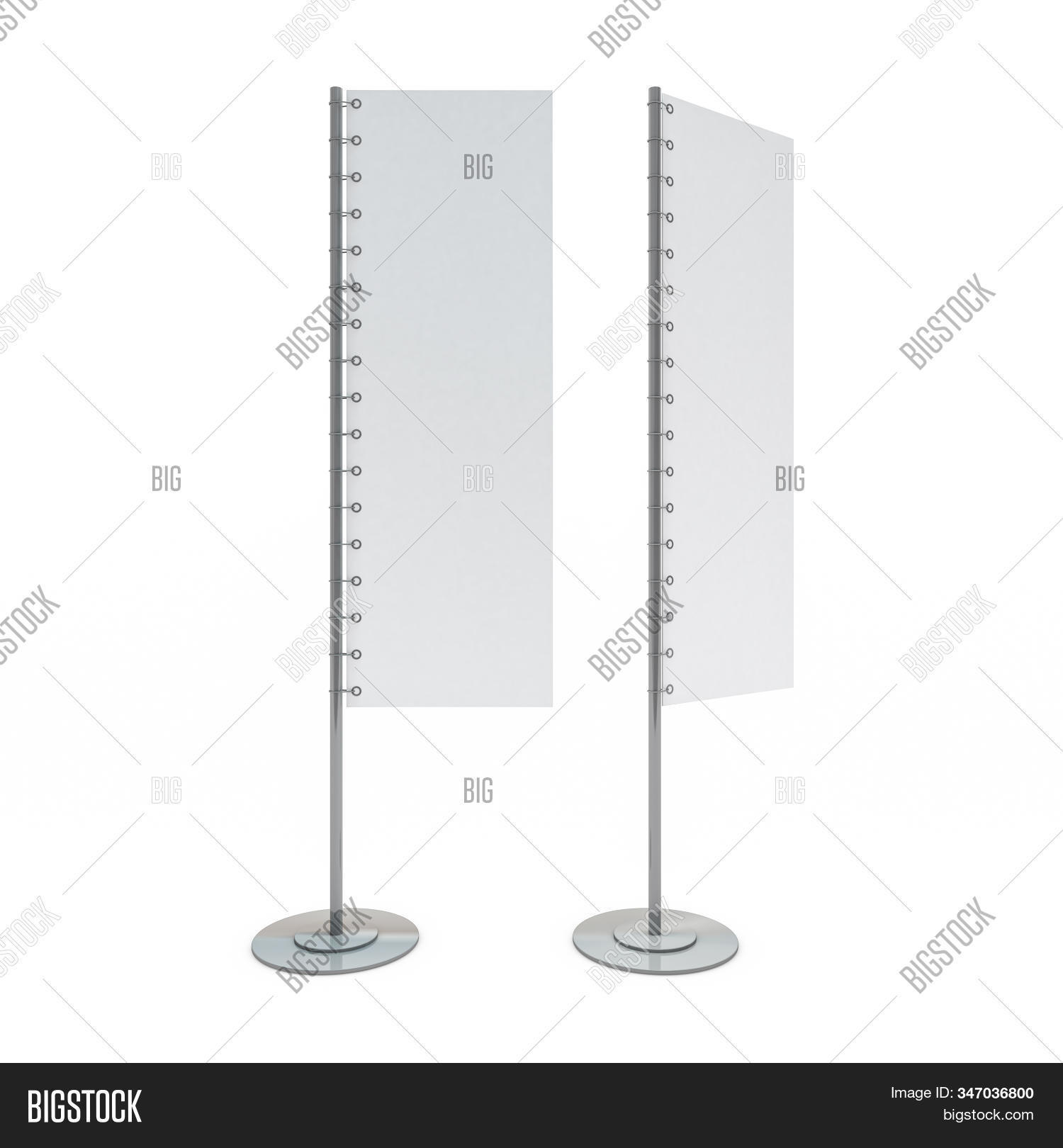 Vertical Banner Flags Image & Photo (Free Trial) | Bigstock