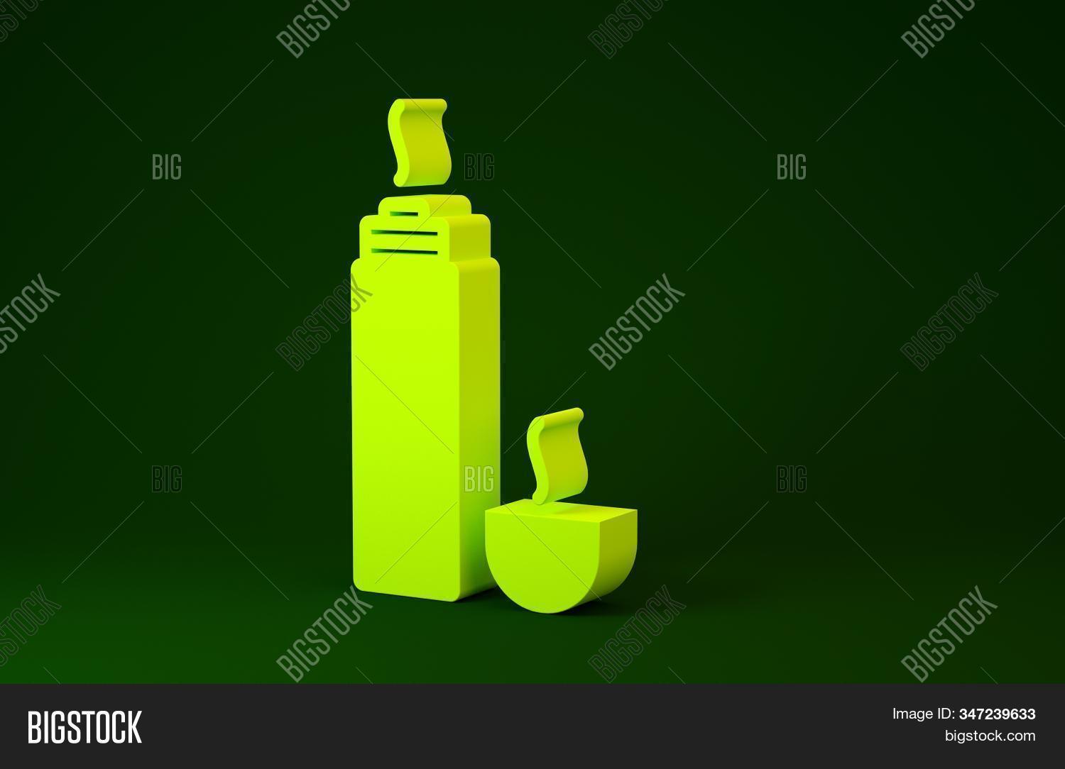yellow thermoflask