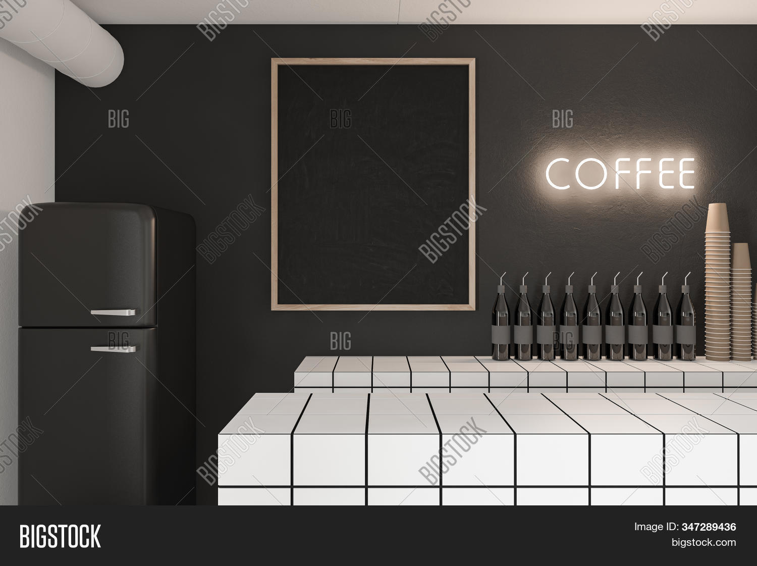 Black Coffee Shop Image & Photo (Free Trial) Bigstock