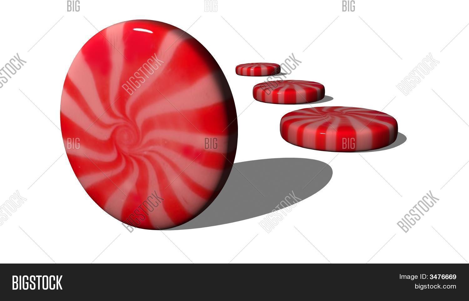 Cinnamon Peppermint Candy Image & Photo Bigstock