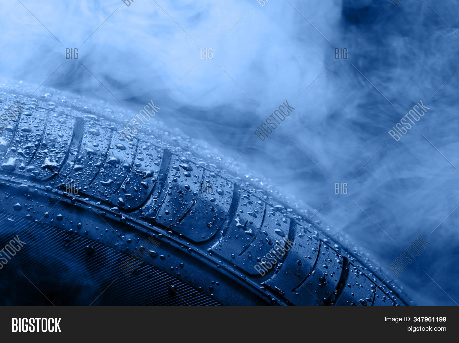 Car Tire Covered Water Image & Photo (Free Trial) Bigstock