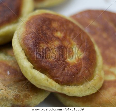 Home Made Korean Hotteok Green Tea Pancakes