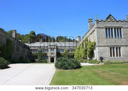 Lanhydrock Is A Late Victorian Country House In Cornwall, Uk.