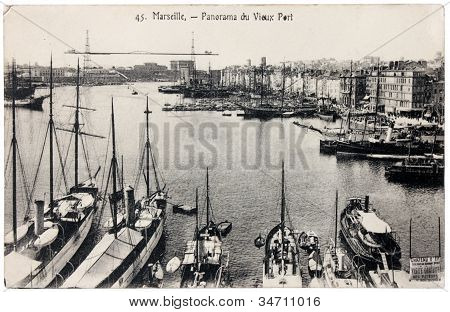 Marsylia pocztówka