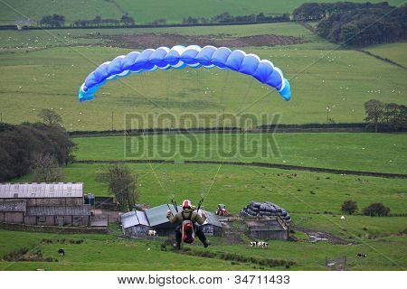 Speedflyer over Lancashire