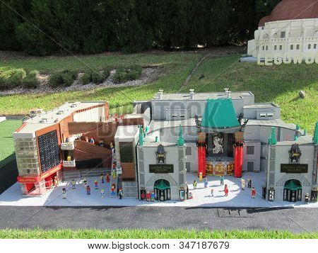 Winter Haven, Fl - Nov 26: Miniland Usa - California At Legoland Theme Park In Winter Haven, Florida