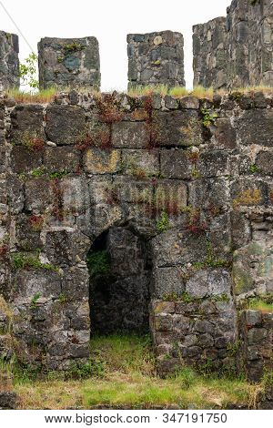 Old Byzantine Gonio Fortress Near Batumi, Georgia