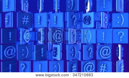 Abstract Computer Multiscreen Rotation Icons