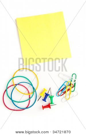 문구 그 압정 elastics 클립 접착 메모