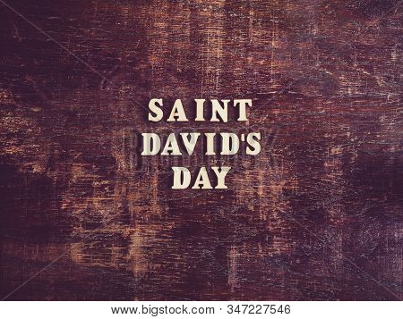 St. Davids Day Greeting Card. Close Up
