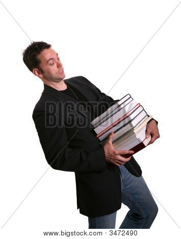 Vysoká škola Student vláčení knihy