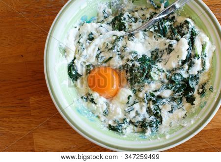 Filling For Italian Tortelini - Ricotta Cheese And Spinach