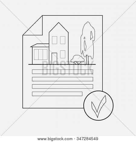 Eia Approved Icon Line Element. Illustration Of Eia Approved Icon Line Isolated On Clean Background 