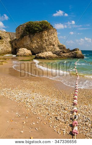 The Black Sea Coast At Kilimli Bay, Near Agva, Sile, In North West Turkey