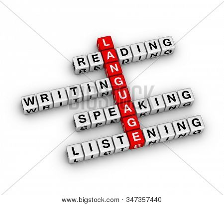 Listen Speak Read Write Images, Illustrations & Vectors (Free) - Bigstock