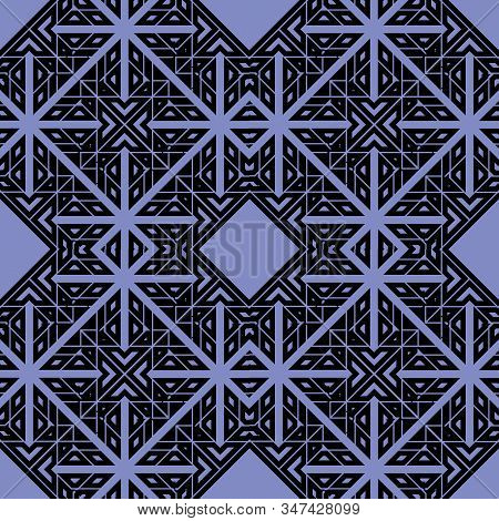 Pattern Design With Simple Shapes Can Use For Any Design Project