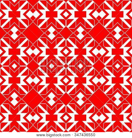 Pattern Design With Simple Shapes Can Use For Any Design Project