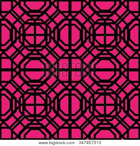 Pattern Design With Simple Shapes Can Use For Any Design Project