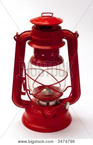 Stará petrolejová lampa