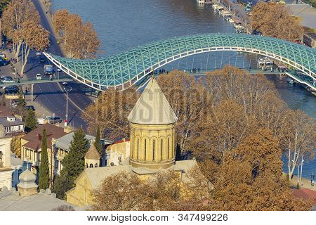 Zion Cathedral Is The Main Temple Of Tbilisi And One Of The Two Main Churches Of The Georgian Church