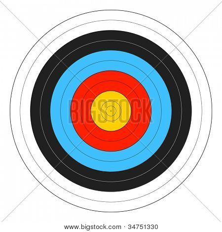 เป้าหมายยิงธนู เวกเตอร์