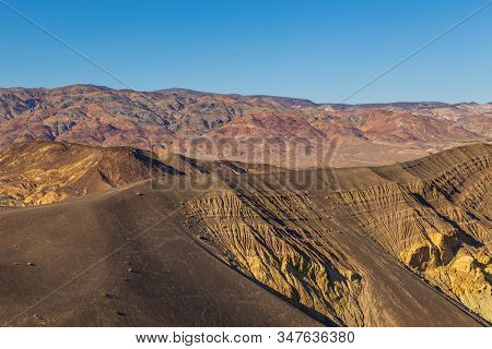 Ubehebe Crater, Large Volcanic Crater Of The Ubehebe Craters Volcanic Field In The Northern Half Of 