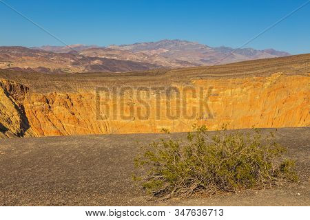Ubehebe Crater, Large Volcanic Crater Of The Ubehebe Craters Volcanic Field In The Northern Half Of 