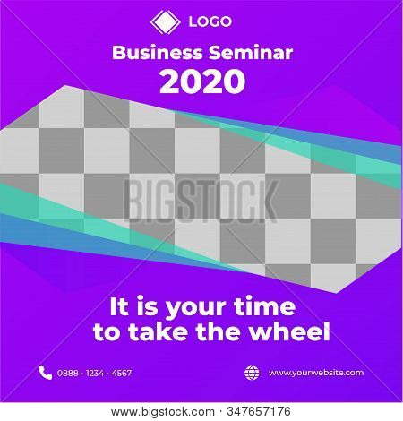 Business Web Social Media Marketing Web Banners, Editable, Can Be Used For Promotion Of Your Product