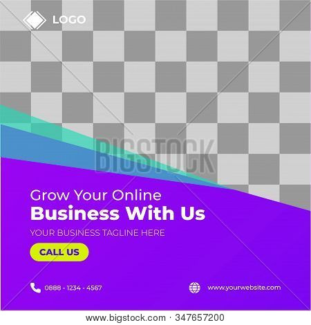 Business Web Social Media Marketing Web Banners, Editable, Can Be Used For Promotion Of Your Product