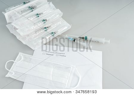 Positive Test For New Rapidly Spreading Coronavirus 2019-ncov