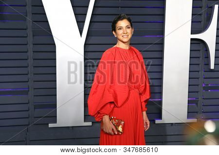 BEVERLY HILLS - FEB 24: Radhika Jones at the 2019 Vanity Fair Oscar Party at The Wallis Annenberg Center for the Performing Arts on February 24, 2019 in Beverly Hills, CA