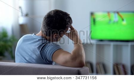 Man Upset By Poor Quality Digital Television, Delay Of Football Match Broadcast