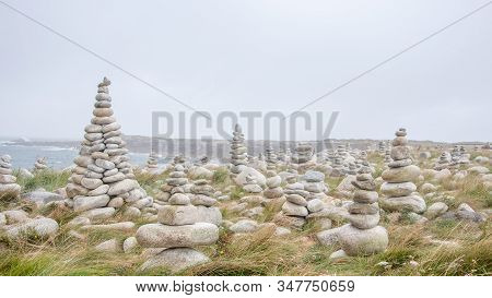 Discovery Of The Brittany Coast, Talbert Furrow. Beautiful Region Of France