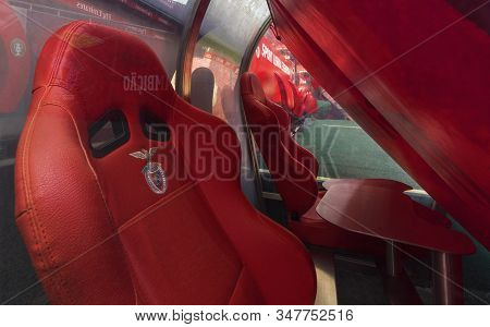 Lisboa, Portugal - April 2018:  Estadio Da Luz - The Official Playground Of Fc Benfica