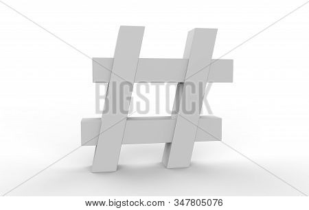 3d Character From A Fontset With White Background 3d Illustartion