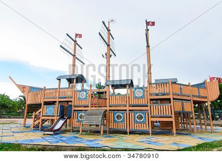 Lekplatsen utan barn