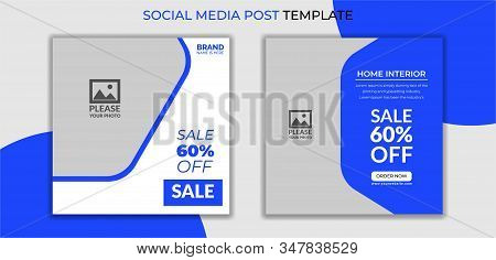 super sale social media post design templates, Summer Sale & Fashion Collection modern Social Media banner Template. Anyone can use This Easily. Promotional square web banner for social media. Elegant sale and discount promo. - Vector.