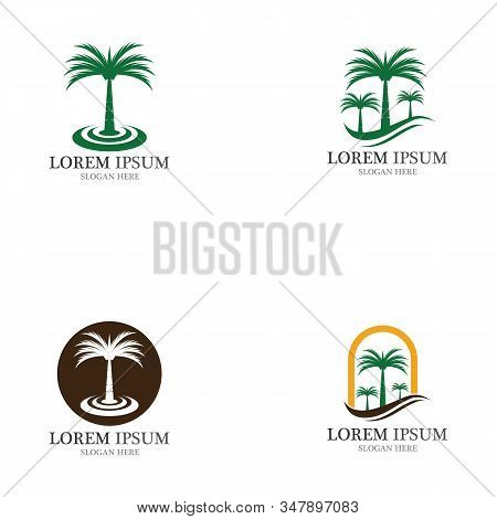 Date Tree Icon Vector Illustration