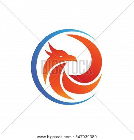 Eagle Logo, Phoenix Emblem Logo Design Vector