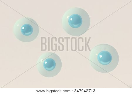 3D Rendering Of Cell Biology Deals With The Smallest Unit Of Life.
