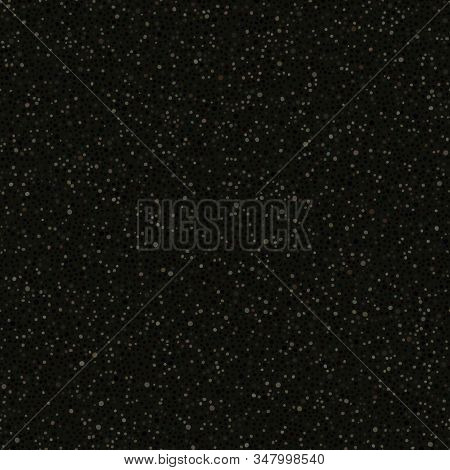 Black Earth Soil Or Humus Seamless Texture. Soil Surface As Background Texture.abstract Pattern. Dar