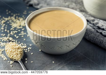 Homemade Organic Sesame Tahini Sauce