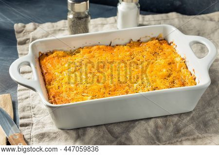 Homemade Cheesy Hashbrown Casserole