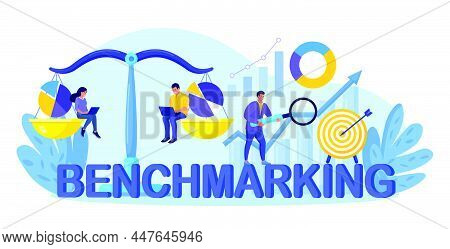Benchmarking As Business Compare Tool For Improvement. Comparison Of Quality And Cost, Performance T