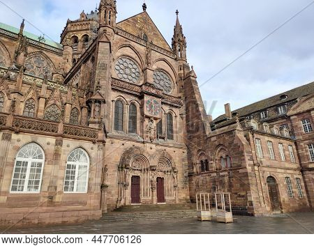 Cathedral Of Our Lady Or Cathedrale Notre-dame De Strasbourg, Cathedrale De Strasbourg, Strasbourg M